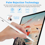 ZORBES® Stylus Pen,Superfast Charging Pencil for iPad in 2018-2022(5X Faster Charge,2X Durable Tips),Stylus Pen with Palm Rejection for Apple iPad 9th~6th Gen,iPad Pro 12.9/11-inch