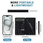 ZORBES® 2-in-1 Scientific Calculator with Writing Tablet & Stylus