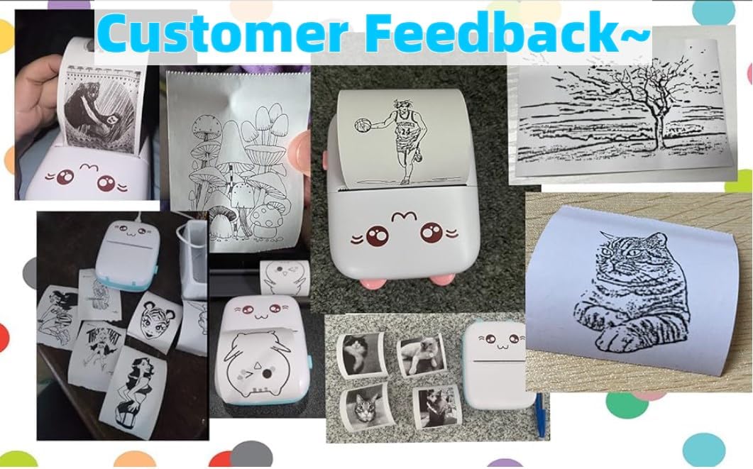 Zeitel® N1 Mini Bluetooth Thermal Printer Pink