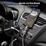 Verilux USB C to 3.5mm Audio Cable for Car and Home Use with 1.2m Length featuring 24Bit DAC Chip | Aluminum Alloy and Nylon Braided Design