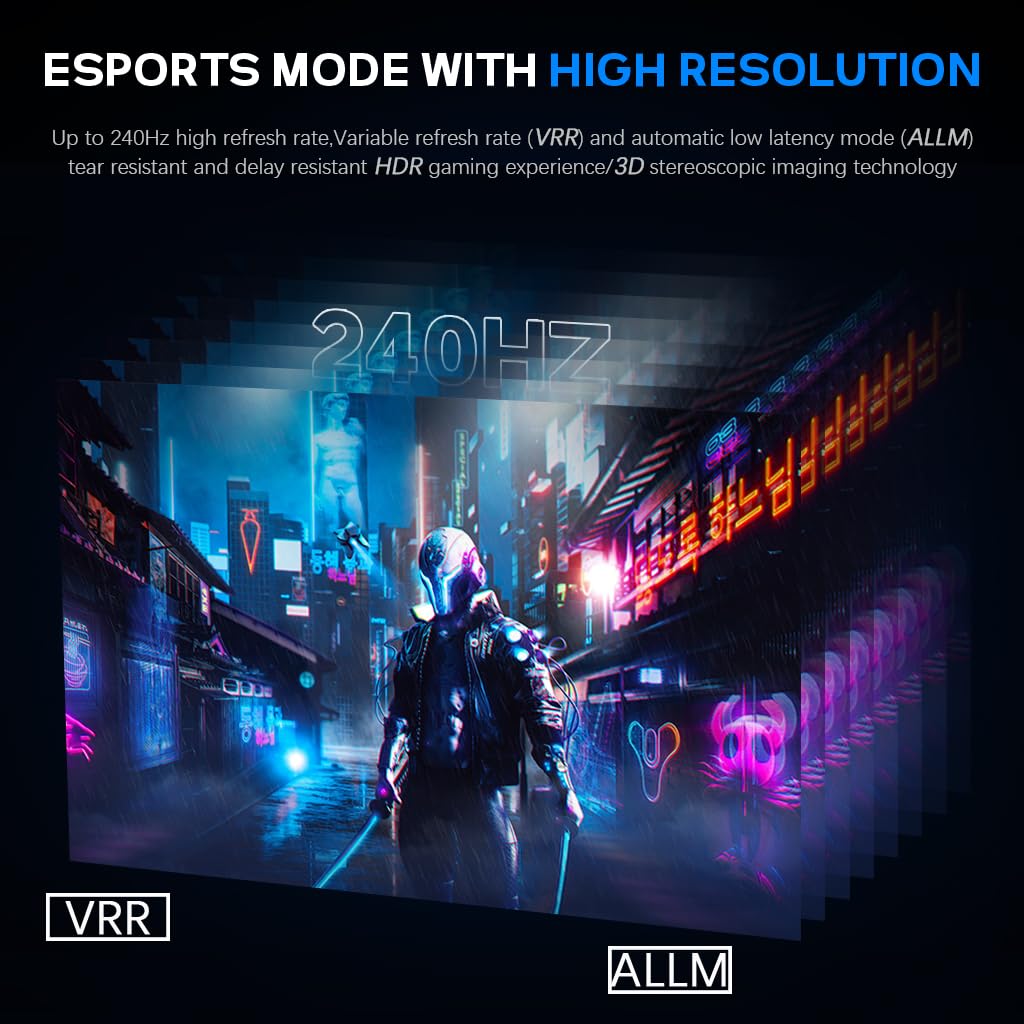 Verilux 8K HDMI 2.1 Cable 9.8 ft for Gaming and Streaming with 48Gbps Speed & Aluminum Alloy Shell