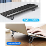ZORBES® Computer Keyboard Stand for Desk with 3 Adjustable Angles