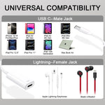 ZORBES® USB C to Headphone Audio Adapter
