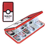 ZORBES® Switch Game Cassette Silicone Organizer for 24 Game Cartridges Empty Storage Case with Magnet Closure Creative Silicone Case Organizer for Switch Games Cartridges