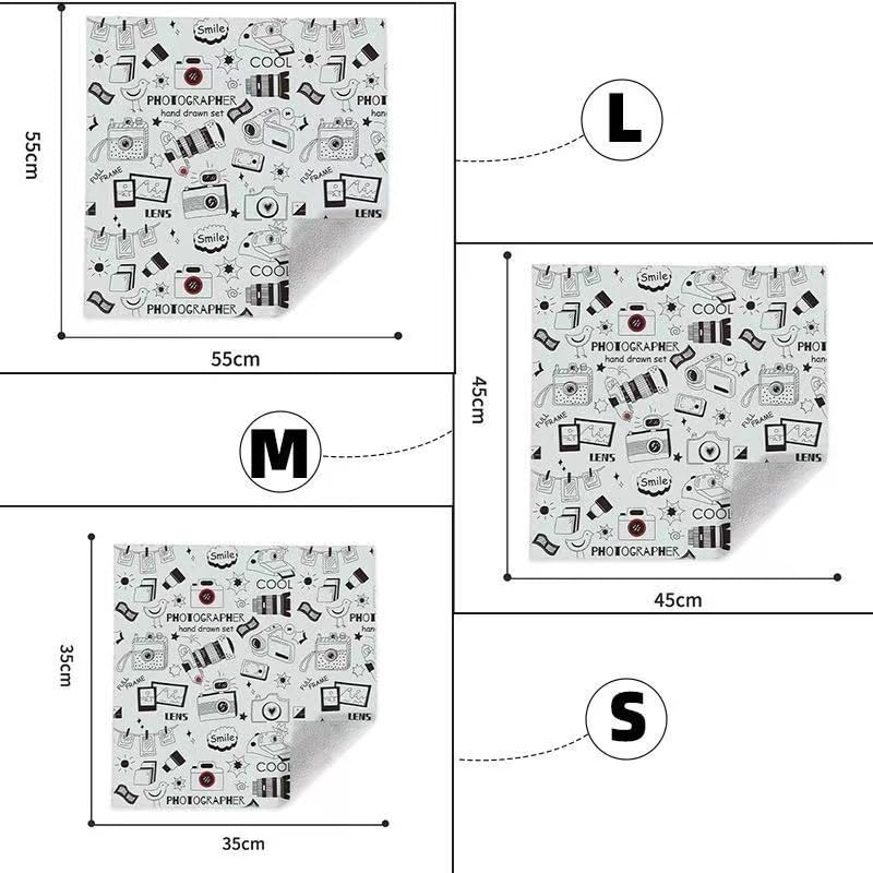 ZORBES® Protective Wrap, Anti-scratch Lens Camera Wrap, Lens protector, Magic Self-Adhesive Cloth