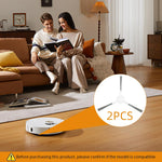 Verilux® 3pcs Replacement Side Brushes for Dreame L10s Ultra Robust Nylon Bristle Side Brushes Spare Side Brushes