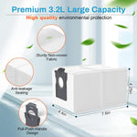 Verilux Dust Collector Bags 12PCS for Dreame L10s Pro Ultra X30 X40 L40 | Large 196x108x139mm