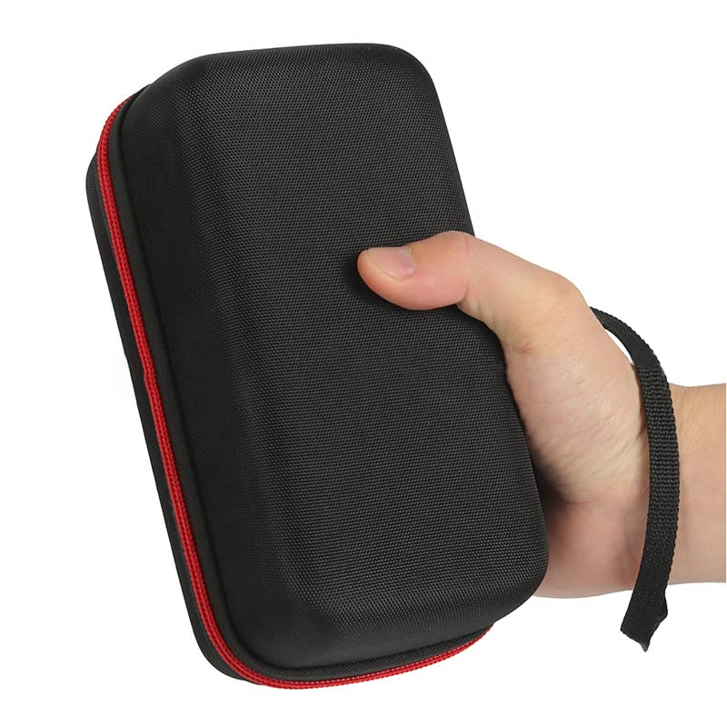 ZORBES® Travel Case for Marshall Emberton/Emberton II EVA Storage Case for Marshall Emberton Anti-Scratch Protection Bag Portable Travel Case Accessory Bag with Handstrap for Marshall Emberton