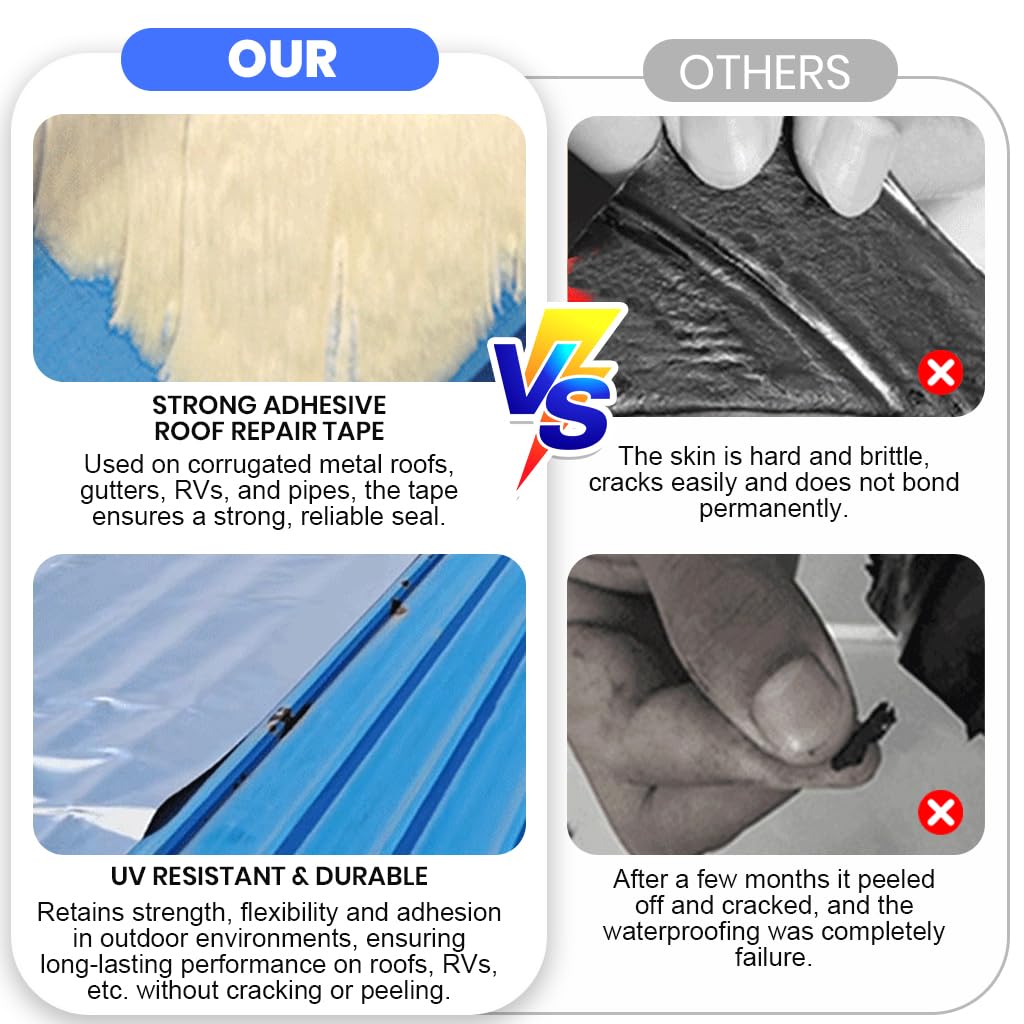 Serplex Roof Repair Tape for Metal Roofing