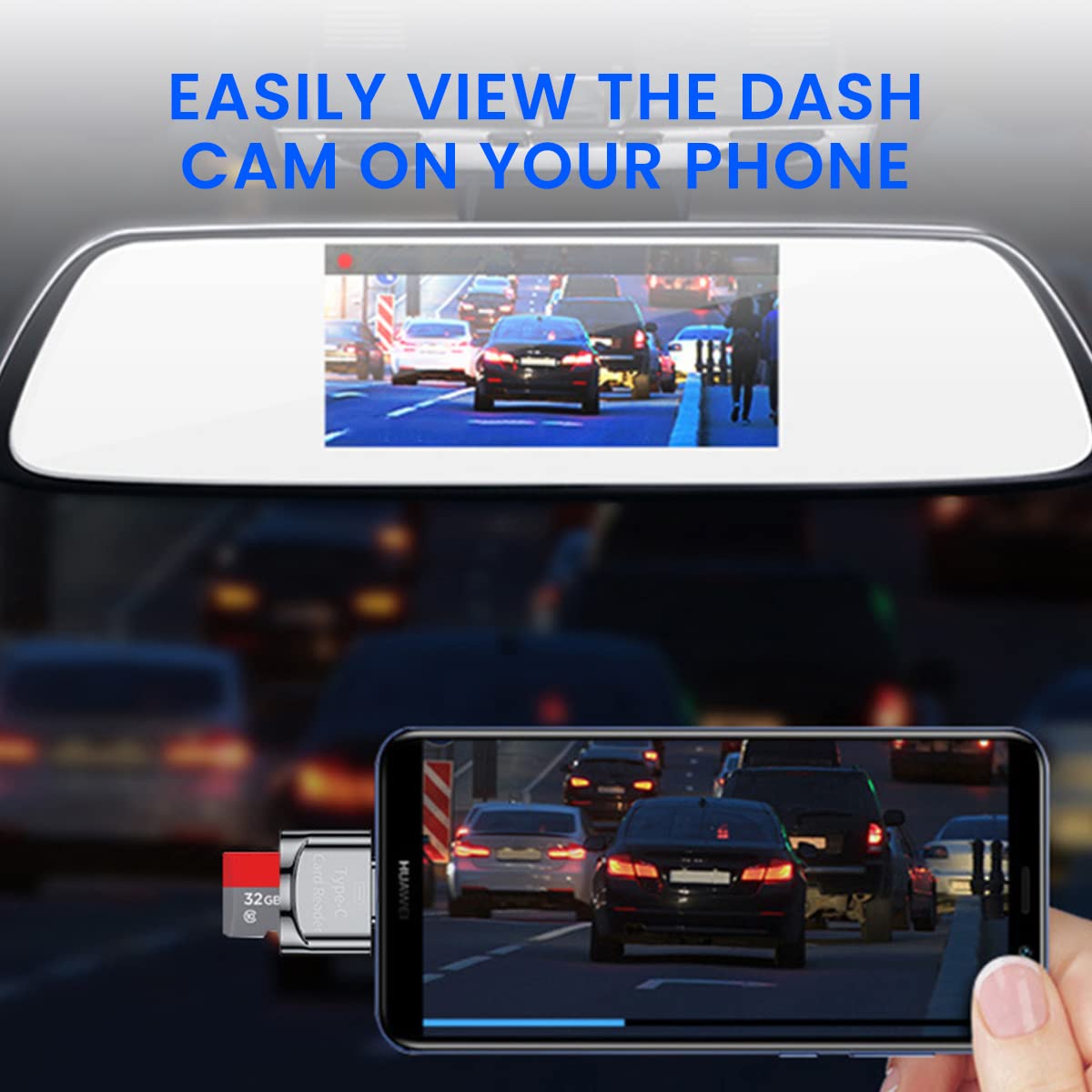 Verilux Micro SD Card Reader for Type C Devices with OTG Support and 480 Mbps Transfer Speed