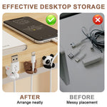 ZORBES Cute Self-Adhesive Cable Holder