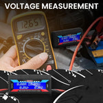 Serplex® 200A High Precision Watt Meter Power Analyzer Battery Consumption Performance Monitor Amp Meter Monitor with Backlight Digital LCD Screen for Solar Energy, Electric Vehicles, Model Aircraft