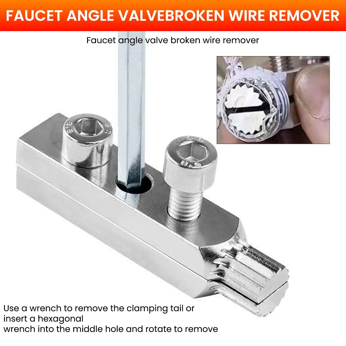 Serplex 2-Piece Broken Pipe Extractor Set