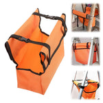 Serplex® Ladder Tool Bag for Telescopic and A-Frame Ladders, Durable Waterproof Oxford Cloth Ladder Storage Organizer with Quick Release Buckle and Secure Hook Loop Closure, 30 x 15.5 x 13 cm Design
