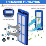 Verilux® Replacement Accessories for Eufy RoboVac, Includes 4Pcs Unibody Filters, 4 Side Brushes, 1 Rolling Brush and 1 Cleaning Brush, Compatible with 11S Max, 15C Max, 30C Max, G20, G30, G30 Edge