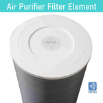Verilux® Replacement Filter for Mi Air Purifier 4 Lite Cylindrical Filter Triple Layer Activated Carbon Filter for Optimal Air Purification