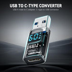 Verilux USB C Adapter for iPhone with 30W Fast Charging and Plug and Play Data Transfer | Portable OTG Connector for iPad and iPhone
