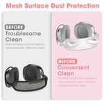 ZORBES® Headband Cover for AirPods Max Cute Cat Ear AirPods Max Headband Attachment Decoration Lightweight Silicone Cat Ear Style Headband Protector for Apple AirPods Max, White