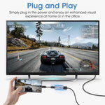 Verilux USB C to HDMI Adapter 4K@60Hz for MacBook and iPad Pro featuring Aluminum Alloy Shell