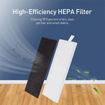 Verilux Replacement Accessories Kit for Ecovacs Deebot Y1 Series with 2 Side Brushes and 2 Filter Nets