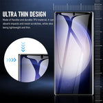 ZORBES® [2+2 Pack for Samsung S23 Ultra Screen Protector with 2 Pack Glass Camera Lens Protector, S23 Ultra Privacy Screen Protector Anti-scratch Screen Protector for Samsung Galaxy S23 Ultra 6.8inch
