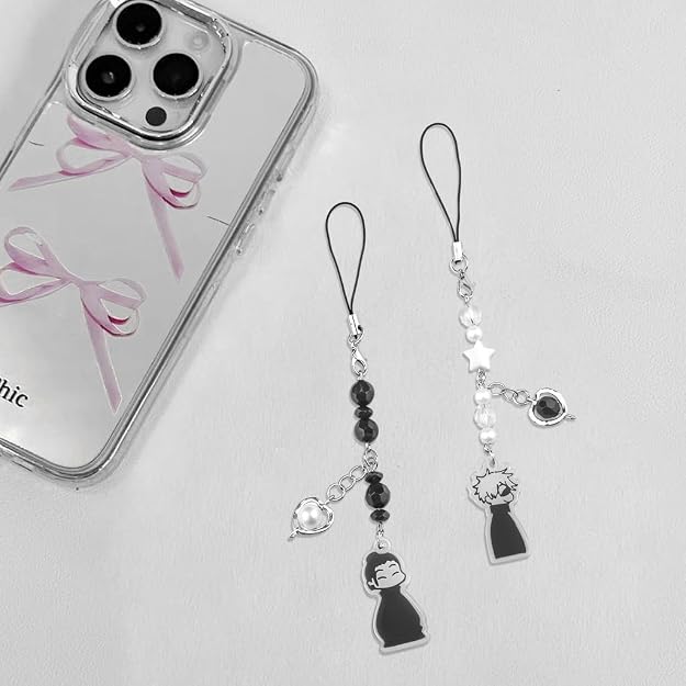 ZORBES 2Pcs Jujutsu Kaisen Phone Charms