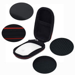Verilux Protective Sleeve for Apple Magic Mouse with Mesh Pocket and Detachable Travel Bag Black