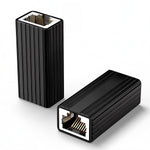 Verilux® RJ45 Ethernet Coupler 10Gbps, Female-to-Female Network Extender for Cat8/Cat7/Cat6/Cat5e Cables, Shielded Aluminum Alloy with Gold-Plated Pins, High-Speed Plug-and-Play Connection