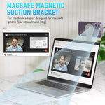 Verilux Magnetic Phone Holder for Laptop with 1/4 inch Tripod Mount and Foldable Stand | Magsafe Compatible