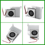 Verilux Cooler for Raspberry Pi 5 with 8000 RPM PWM Blower Fan and Aluminum Heatsink | Temperature-Controlled Cooling