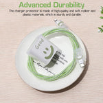 Verilux Charger Protector Set for iPhone 20W 30W with Cable Coil Sleeve & Cover Case