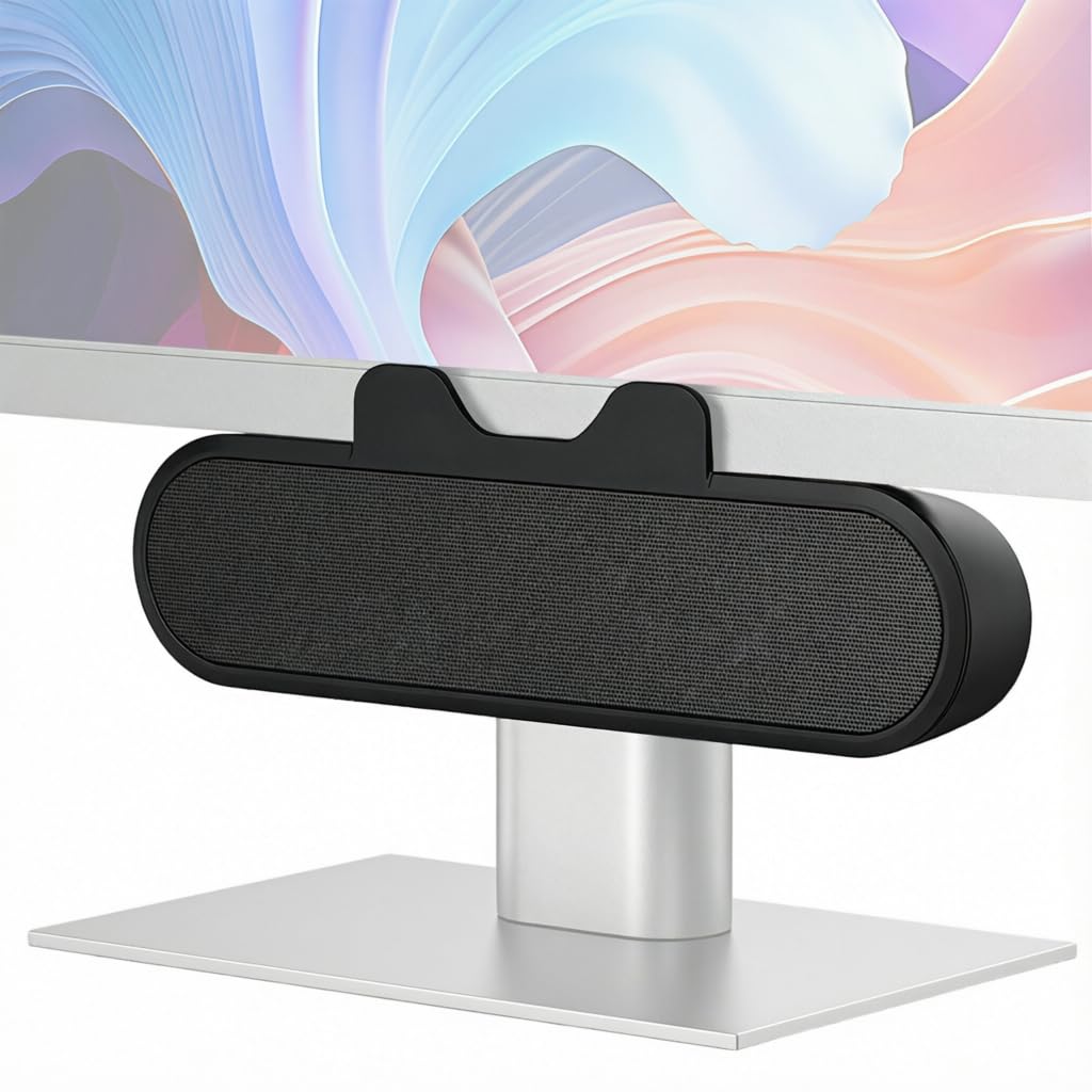 ZORBES Clip-On Speaker for Desktop PC