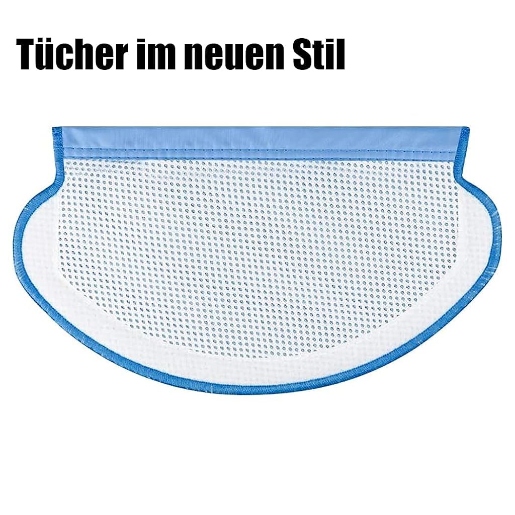 Verilux® 6PCS Mop Cloth Pads for Ecovacs Deebot Ozmo 920 950 Vacuum Cleaner Replacement Parts Accessory for Deebot T5