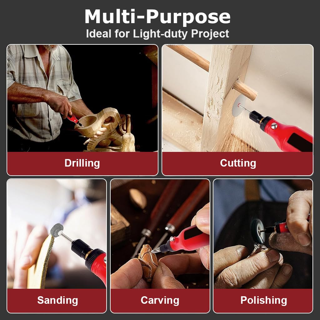 Verilux® Mini Drill Machine Tool Kit