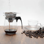 Verilux Pour Over Coffee Dripper for One to Two Cups with Stainless Steel Filter | 2PCS