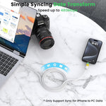 Verilux USB C to Lightning Adapter 2 Pack for iPhone with 5V/2A Charging & 480Mbps Data | Hands-Free Audio Connectivity