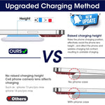 ZORBES® 3 in 1 Wireless Charger for Apple iWatch Airpods, Fast Wireless Charger for iPhone, Apple Charging Station Charging Dock Mag-Safe Charger Stand for iPhone iWatch Airpods