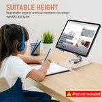 Verilux Tablet Stand for Desk featuring 360° Rotatable Holder with Foldable Acrylic Design