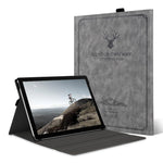 ZORBES® Tablet Cover for Surface Pro 9 Protective Surface Pro 9 PU Leather Case 2 in 1 Surface Pro 9 Table Case with Anti-Slip Lining & Stylus Pen Desing Fashion Embossing Cover for Surface Pro 9