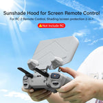ZORBES® Screen Sun Visor Protection Case for Mini 4 Pro RC, Anti-Glare Sunshade for Remote Controller with Control Handle Cover Anti-Scratch Screen Protector for DJI Mini 4 Pro RC, Not Include RC