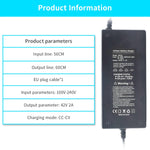 ZORBES® 36V 2A Battery Charger DC5.5 * 2.5MM/2.1MM