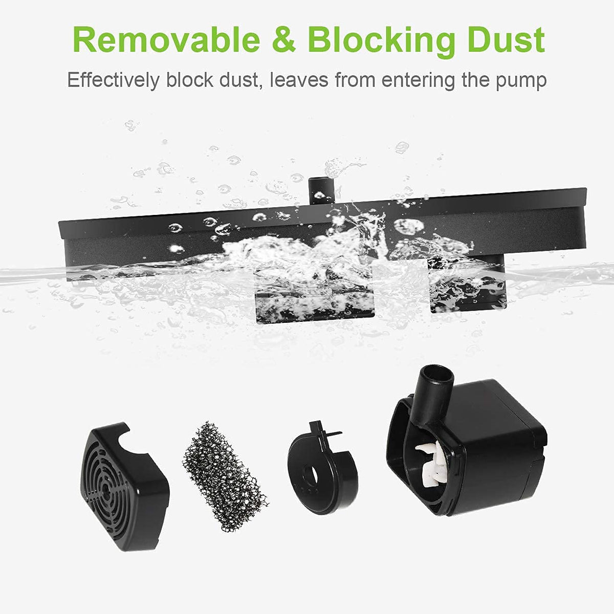 3W Solar Power Mini Water Fountain