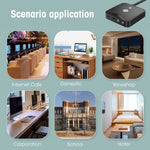 2 USB Port and 3.5mm Audio Desktop Computer Power Switch