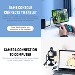 Verilux HDMI to USB 3.0 Video Capture Card for Streaming with 4K 60fps and 100W PD Charging