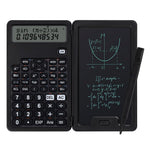 ZORBES® 2-in-1 Scientific Calculator with Writing Tablet & Stylus Pen, Support Trigonometry, 240 Computing Functions, Small Calculator with Notepad, Portable LCD Math Calculator for Students Engineer