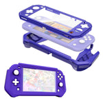 ZORBES® Compatible with Switch Lite, Game Console Cover Case with Integrated HD PC Screen Protector, Protective TPU Anti-Scratch Housing Case, Anti-Slip Grips, Full Coverage Protection