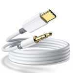 Verilux® USB C to 3.5mm Audio Aux Jack Cable, USB C to 3.5mm Headphone Audio Cord Car Stereo Aux Cable
