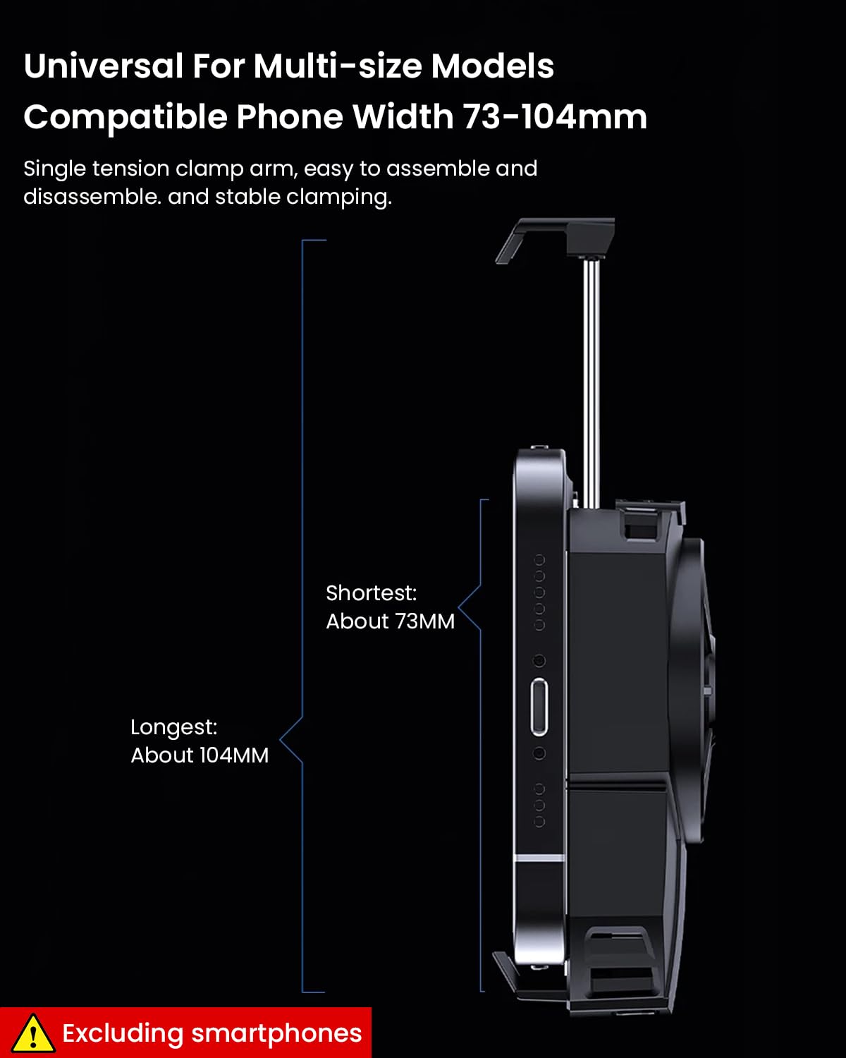 Verilux® Phone Cooler Gaming Fan Y13 Pro