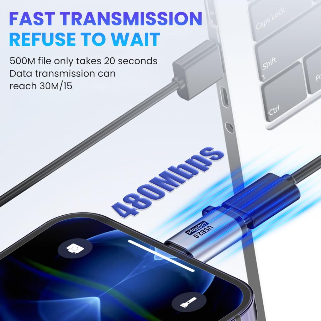 Verilux USB OTG Connector Set for Multi‑Device Use featuring 8 Adapters and Aluminum Alloy Build