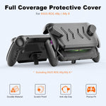 ZORBES®Compatible with ASUS ROG Xbox Ally/Ally X, Full Coverage Game Console Cover ABS Front Cover & TPU Console Cover Anti-Scratch Protective Skin Cover with Kickstand